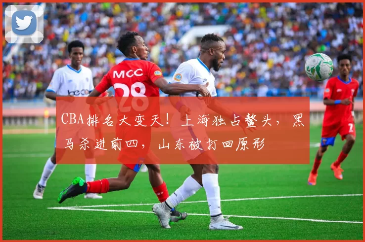 CBA排名大变天！上海独占鳌头，黑马杀进前四，山东被打回原形