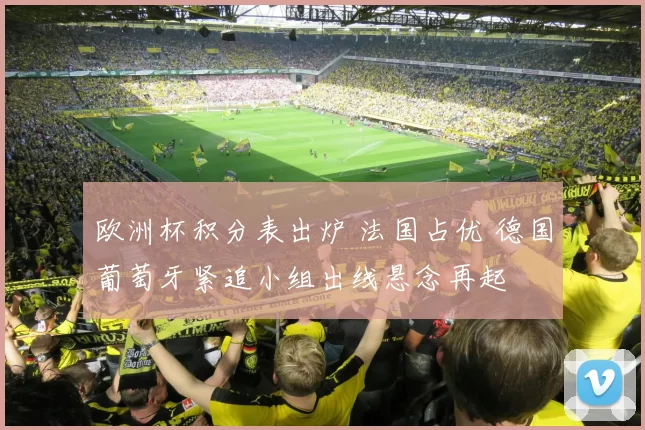 欧洲杯积分表出炉 法国占优 德国葡萄牙紧追小组出线悬念再起
